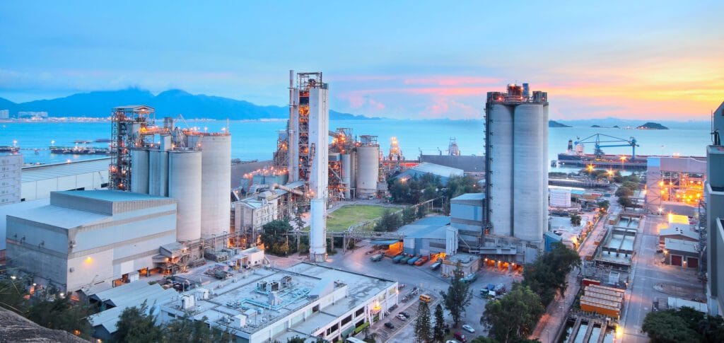 水泥的生产流程 11 Cement Plant Dust Collection