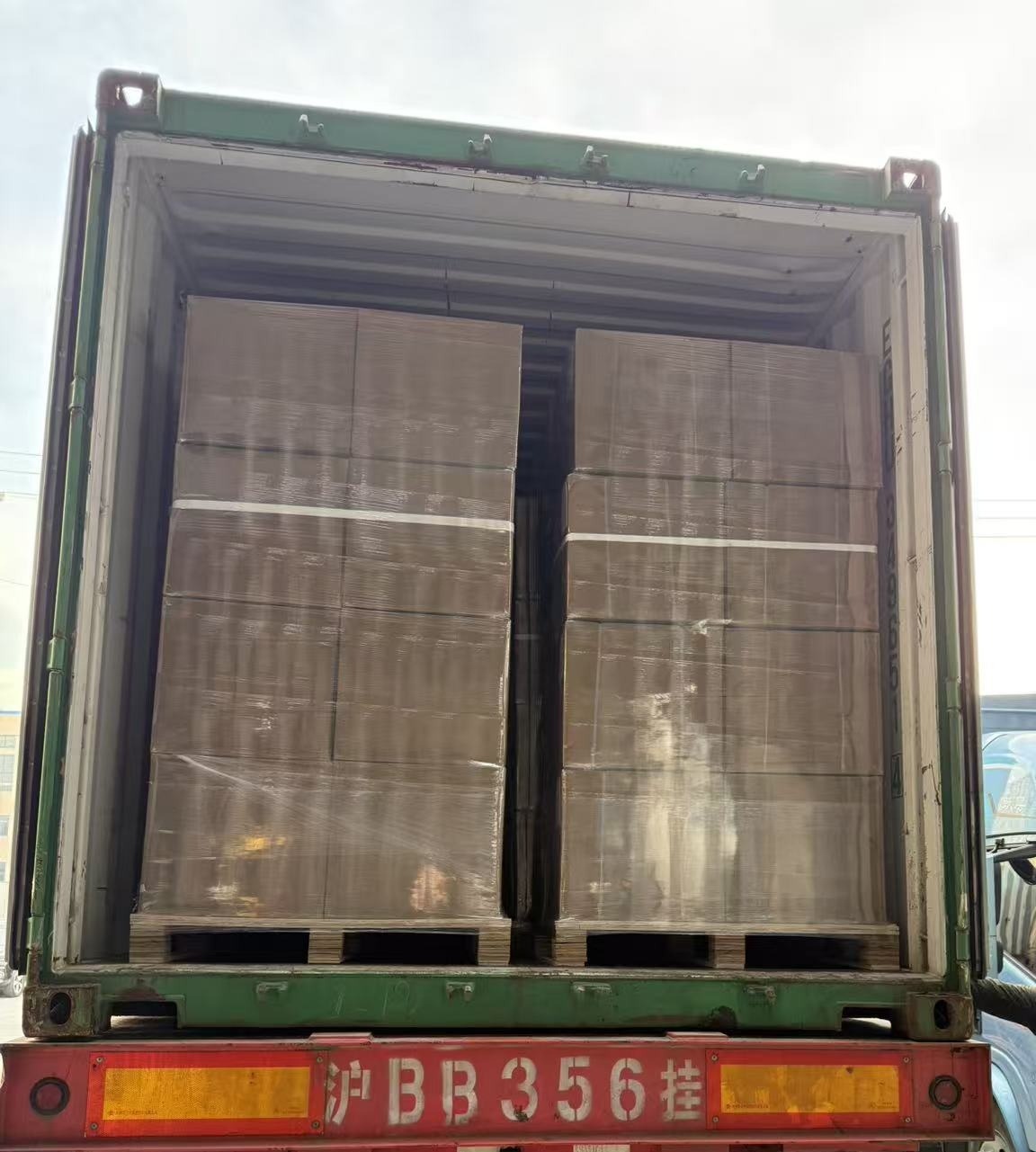 Export packaging for industrial dust filter bag replacement orders