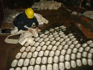 PTFE filter bags used in industrial dust collection applications