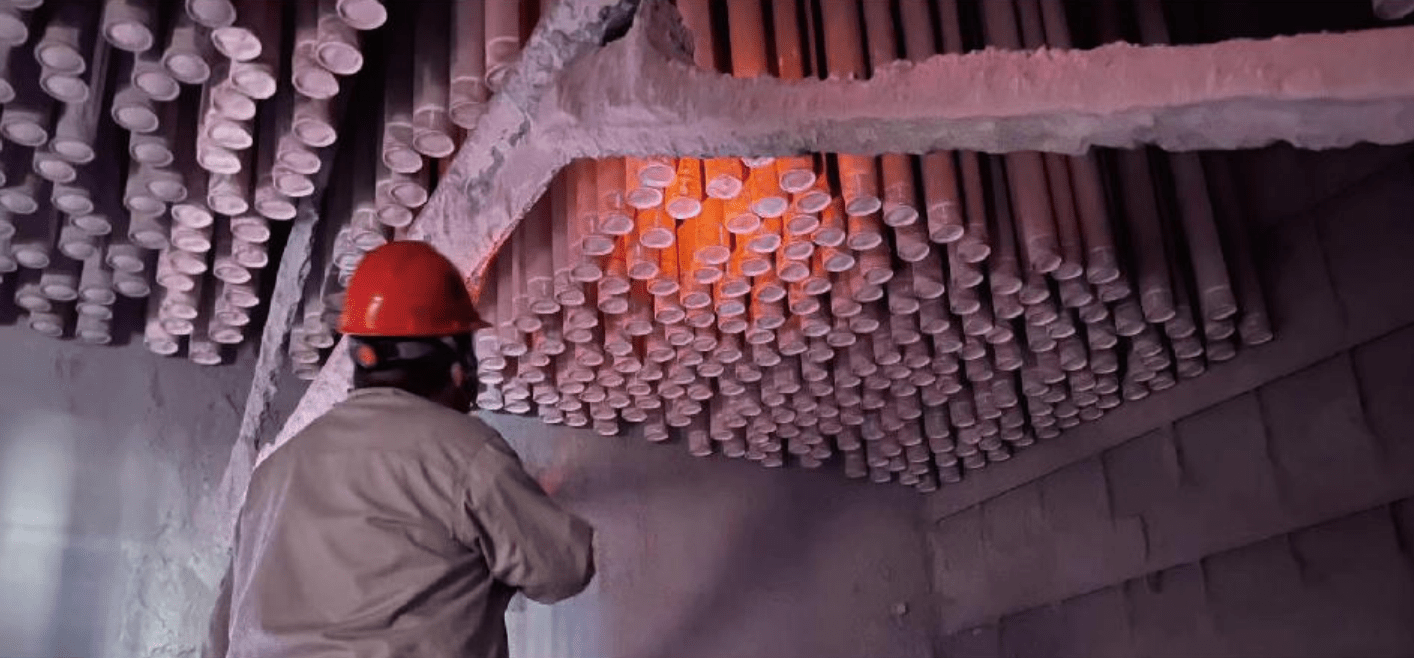 Fluorescent powder leak detection for dust collectors